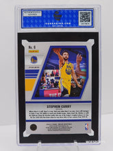 Load image into Gallery viewer, 2020-21 Panini Mosaic Stephen Curry Will to Win Green Prizm ISA 9 Mint -Warriors
