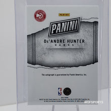 Load image into Gallery viewer, 2023 Panini De&#39;Andre Hunter on Patch Auto 3/16 Atlanta Hawks
