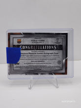 Load image into Gallery viewer, 2022-23 Topps Museum UEFA RC jumbo relic auto card 99/199 Pablo Torre #MMJA-PT
