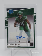 将图片加载到图库查看器，2020 Panini Chronicles Clearly Donruss Rated Denzel Mims #RR-DM Rookie Auto RC
