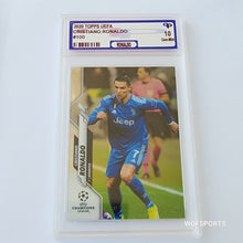 将图片加载到图库查看器，2019-20 Topps Chrome UEFA Cristiano Ronaldo #100 Parish 10 Gem Mint
