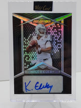 Load image into Gallery viewer, 2022 WILD CARD ALUMINATION RAINBOW BOARD BLACK AUTOGRAPH KALEB ELEBY #2/50
