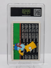 Load image into Gallery viewer, 1990 Topps the Simpsons Cowabunga Mani Stickers #18GMA Gem MT 10
