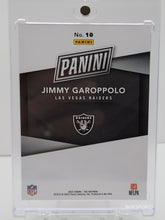 将图片加载到图库查看器，2023 Panini National Case Breaker #10 Jimmy Garoppolo 177/199 Las Vegas Raiders
