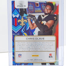 Load image into Gallery viewer, 2022 Panini Certified Mirror Orange #2022-9 Chris Olave 49/149 (RC)
