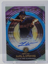 Load image into Gallery viewer, 2022 Bowman Inception Auto 73/399 Gavin Williams #PA-GW Cleveland Indians
