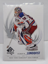 Load image into Gallery viewer, 2009-10 SP Authentic Henrik Lundqvist #49 HOF
