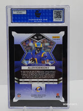 تحميل الصورة إلى عارض المعرض، 2022 Panini Mosaic Genesis Mosaic #111 Allen Robinson II ISA 9 Mint
