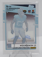 将图片加载到图库查看器，2020 Panini Chronicles Clearly Donruss Rookie CJ Henderson Auto 15/25 Jaguars #RR-CH
