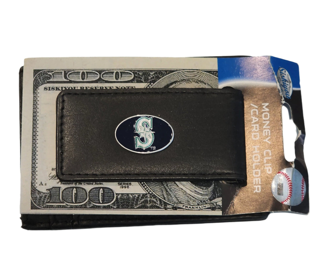 MLB Team Leather Cash & Cardholder - Choose Yours