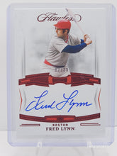 将图片加载到图库查看器，2022 Panini Flawless Flawless Signatures Ruby Fred Lynn FS-FL
