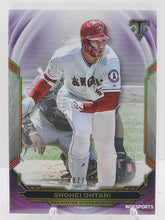 Load image into Gallery viewer, 2019 Topps Triple Threads Amethyst Shohei Ohtani #87 Angels #&#39;d 87/299
