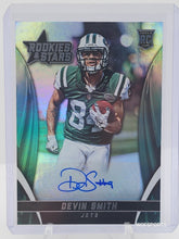 将图片加载到图库查看器，2015 Panini Rookies &amp; Stars Signatures Longevity Devin Smith Rookie Auto RC
