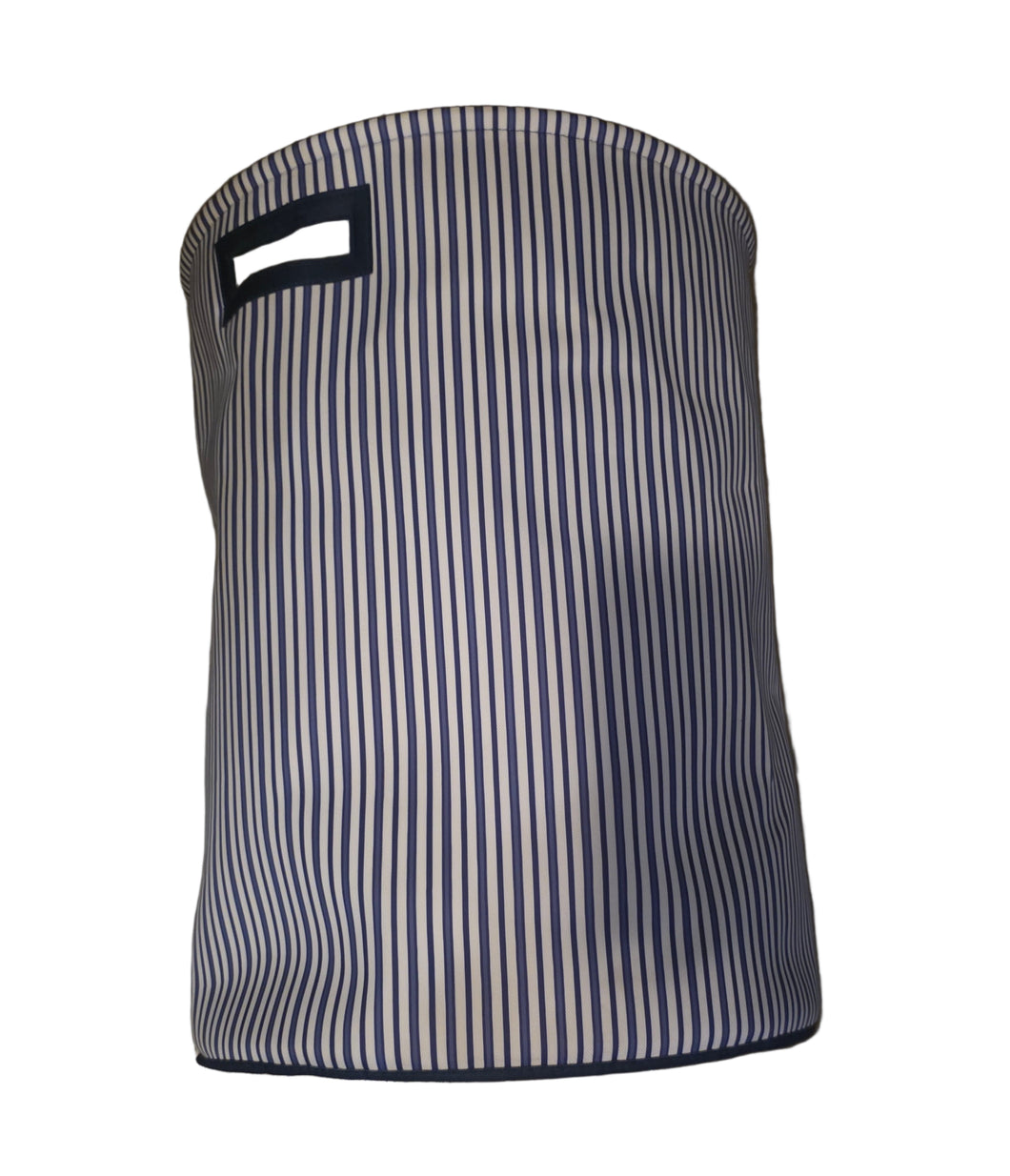 Baum-Essex Jumbo Round Fabric Laundry Hamper Size 18in D × 24in H