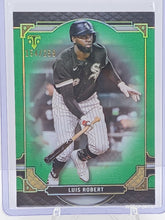 Load image into Gallery viewer, 2022 Topps Triple Threads Baseball Emerald #26 Luis Robert 154/259 Chicago White Sox
