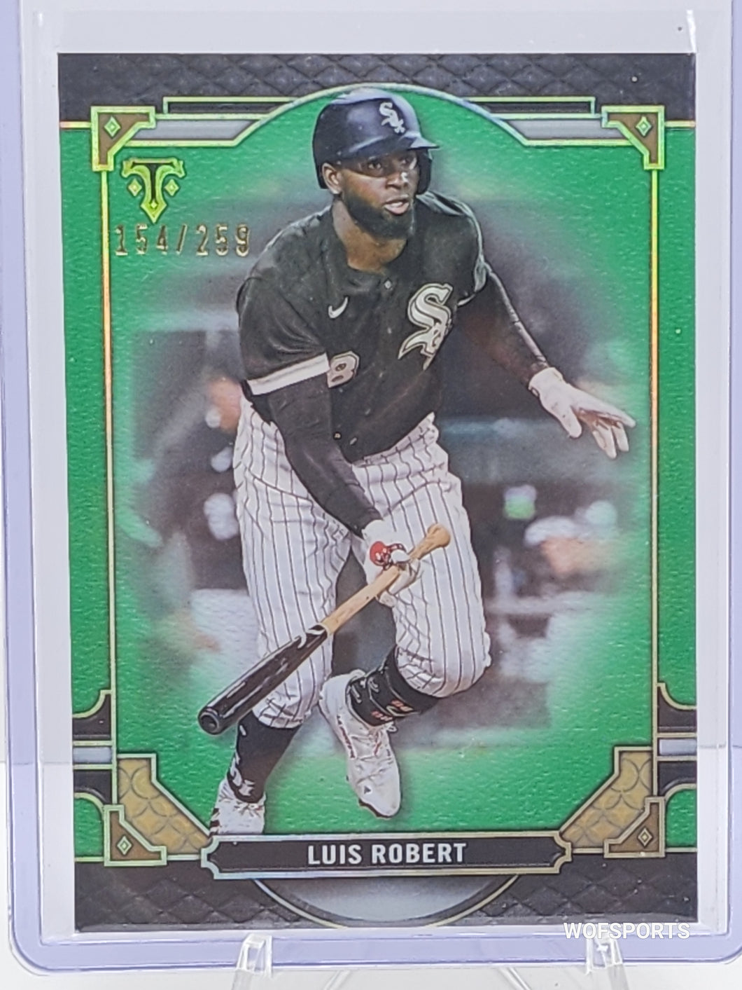 2022 Topps Triple Threads Baseball Emerald #26 Luis Robert 154/259 Chicago White Sox