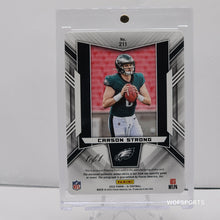 Load image into Gallery viewer, 2020 Panini Xr 1 of 1 Carson Strong #211 Patch Auto Plates
