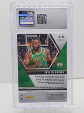 Load image into Gallery viewer, 2019-20 Mosaic Jaylen Brown Pink Camo Prizm Refractor SP #89 Boston Celtics CSG 10 Gem Mint
