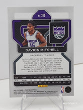 Load image into Gallery viewer, 2021-22 Panini Select Silver Prizm Davion Mitchell RC #312 Sacramento Kings
