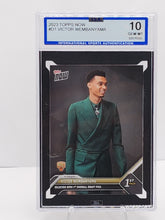 Load image into Gallery viewer, 2023 Topps Now Victor Wembanyama Rookie #D-1 NBA 1st PICK Spurs - ISA GEM MINT 10
