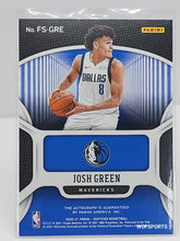 Load image into Gallery viewer, 2020-21 Panini Certified Josh Green RC Fresh Faces Pink Camo 10/25 Auto FS-GRE
