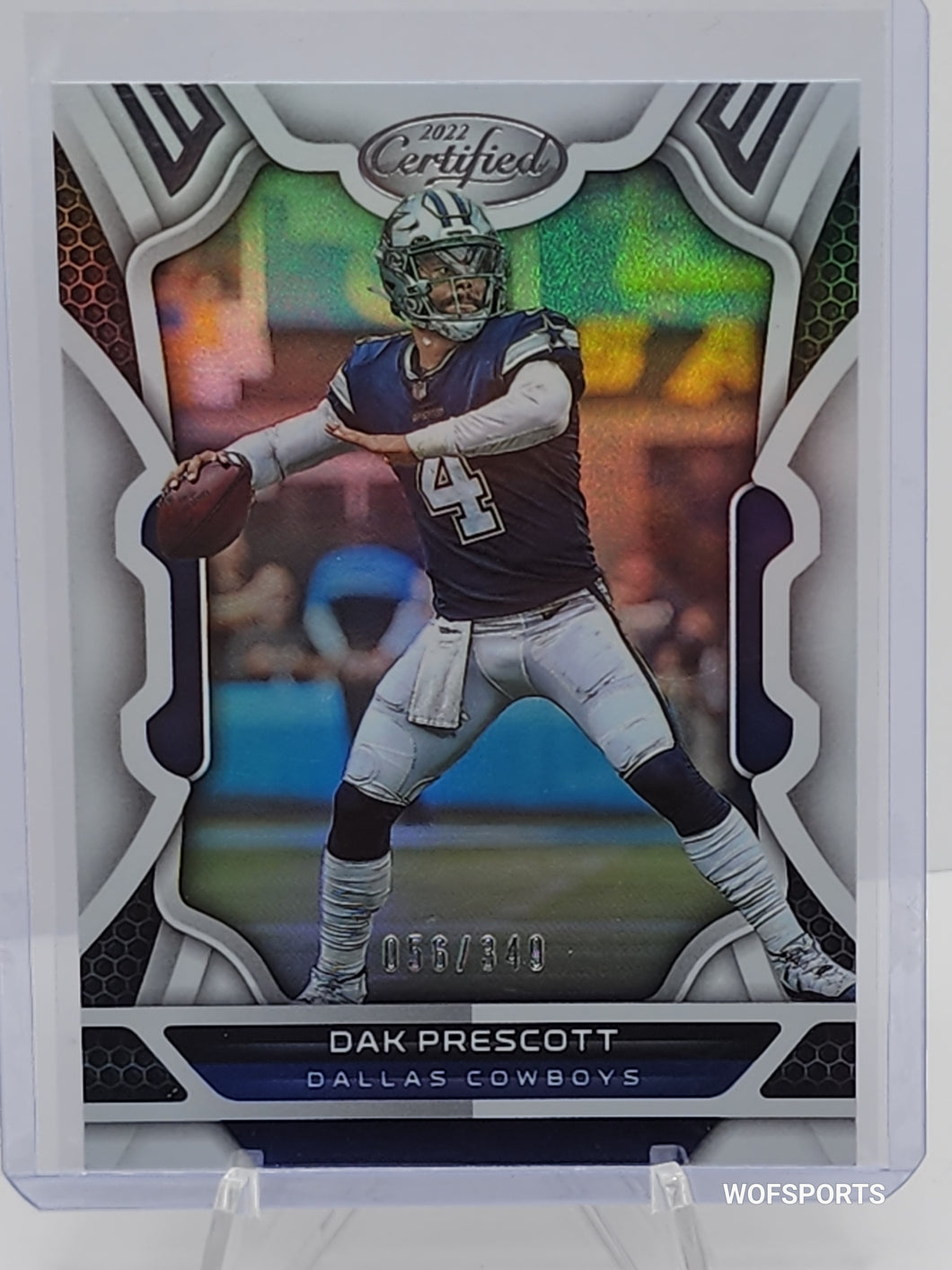 2022 Panini Certified Mirror Dak Prescott #56/349 Dallas Cowboys #26