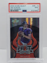 تحميل الصورة إلى عارض المعرض، 2008 Score Select Hot Rookies 633/999 Joe Flacco #HR-14 Rookie RC PSA 9 Mint
