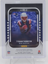 Load image into Gallery viewer, Tyquan Thornton 2022 Panini Absolute Rookie Jersey Patch RC #ARM-22 New England Patriots
