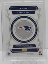 将图片加载到图库查看器，2020 Panini National Treasure Dual Relic #/99 Damien Harris #SR-DHA New England Patriots
