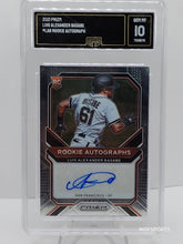Load image into Gallery viewer, 2021 Panini Prizm Luis Alexander Basabe #PDP31 San Francisco Giants GMA 10 Gem Mint
