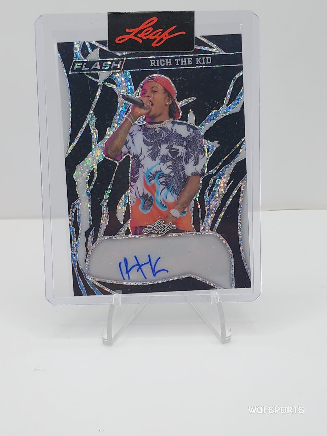 Leaf Flash Auto 2/2 Rich The Kid #BA-RK1