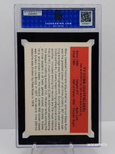 Load image into Gallery viewer, 1987 Hygrade All-Time Greats Ty Cobb Promo Red Back ISA 4 VG-EX
