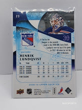 Load image into Gallery viewer, 2009-10 Upper Deck Ice - #23 Henrik Lundqvist
