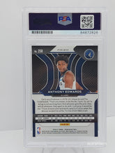 Load image into Gallery viewer, 2021-22 Panini Prizm #258 Anthony Edwards Purple Wave Autographs Rookie PSA 10 Gem Mint
