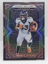 Load image into Gallery viewer, 2022 Panini Obsidian Electric Etch Purple 63/100 Javonte Williams #35
