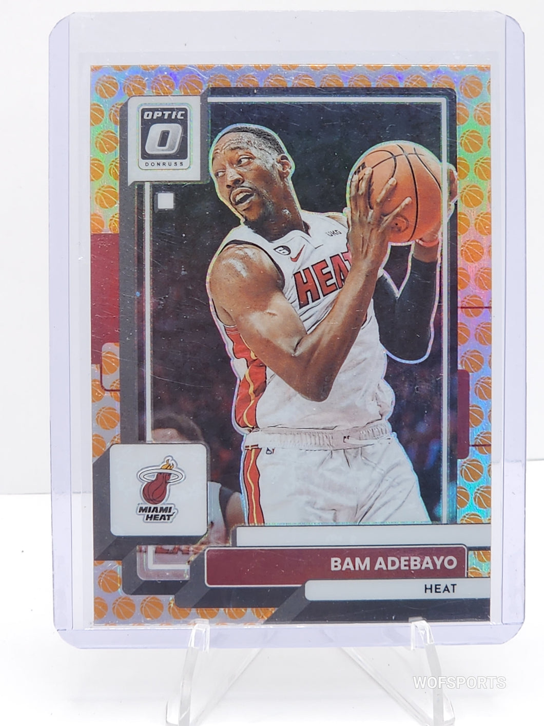 2021-22 Panini Donruss Optic Orange Basketball Bam Adebayo #174