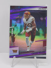 Load image into Gallery viewer, 2022 Panini Prestige Xtra Points Purple 144/199 Chase Young  #297 Washington
