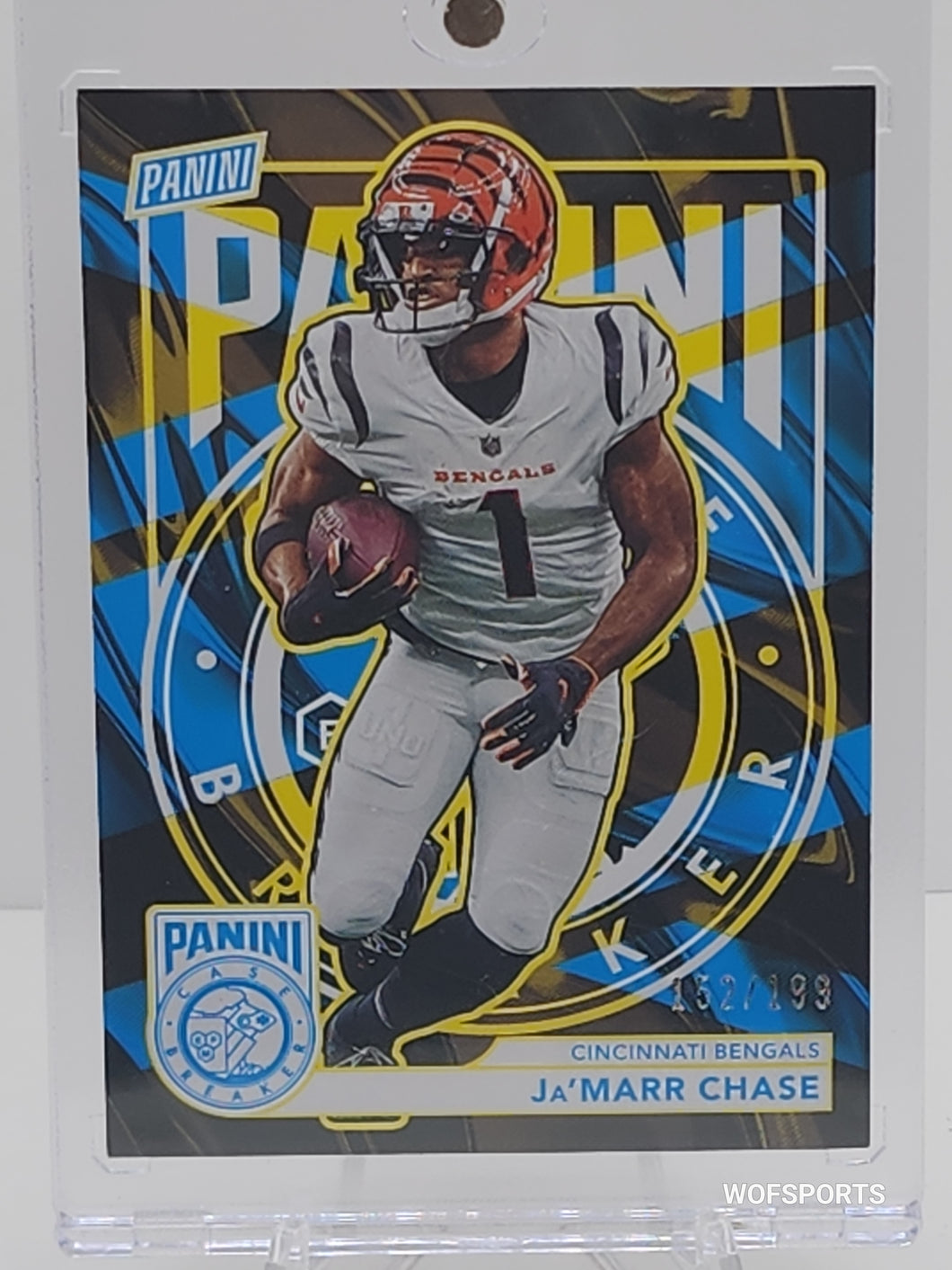 2023 Panini National Case Breaker #23 Ja'Marr Chase 152/199 Cincinnati Bengals