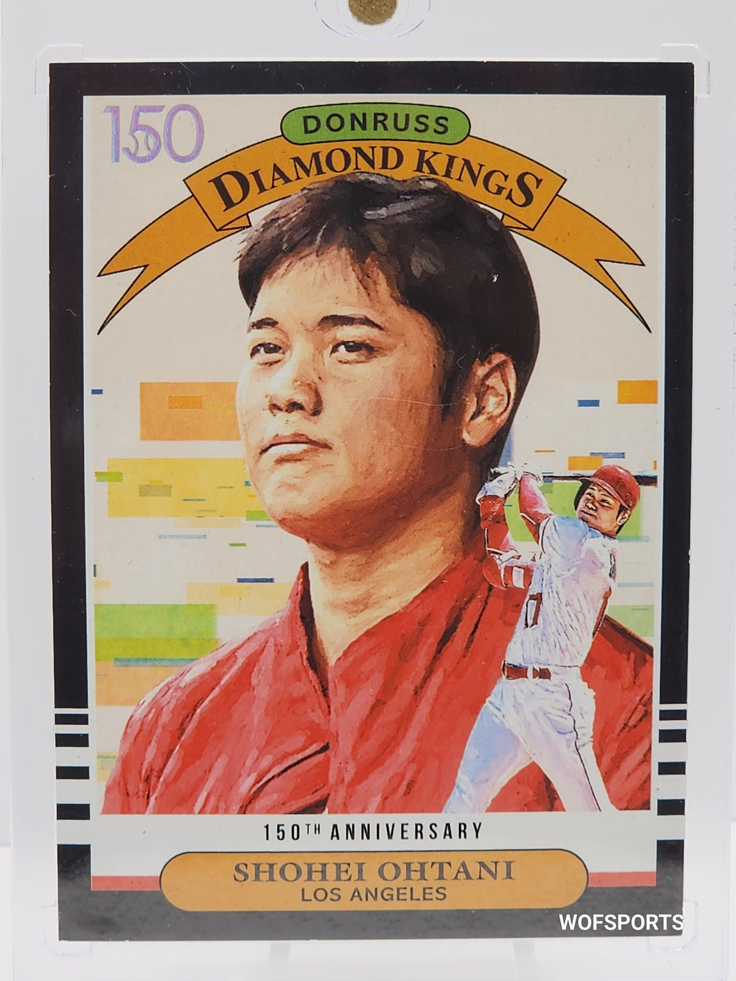 2019 Panini Donruss Diamond Kings 150th Anniversary #14 Shohei Ohtani #/150