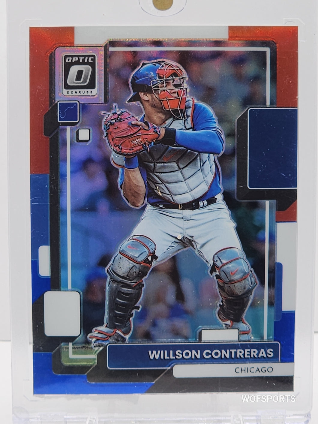 2021 Panini Donruss Optic Red White & Blue / 199 Willson Contreras #145 Chicago White Sox