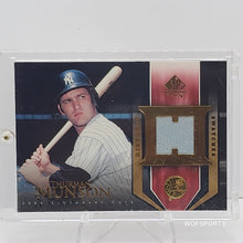 Load image into Gallery viewer, 2004 Upper Deck Legendary Cuts Game Used Jersey Thurman Munson #HSTM New York Yankees
