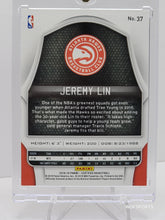 Load image into Gallery viewer, 2018 Panini Certified Purple /49 Jeremy Lin #37 Atlanta Hawks
