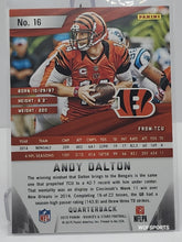 Load image into Gallery viewer, 2015 PANINI ROOKIE &amp; STARS FOOTBALL CARD RED  ANDY DALTON  #16 BENGALS
