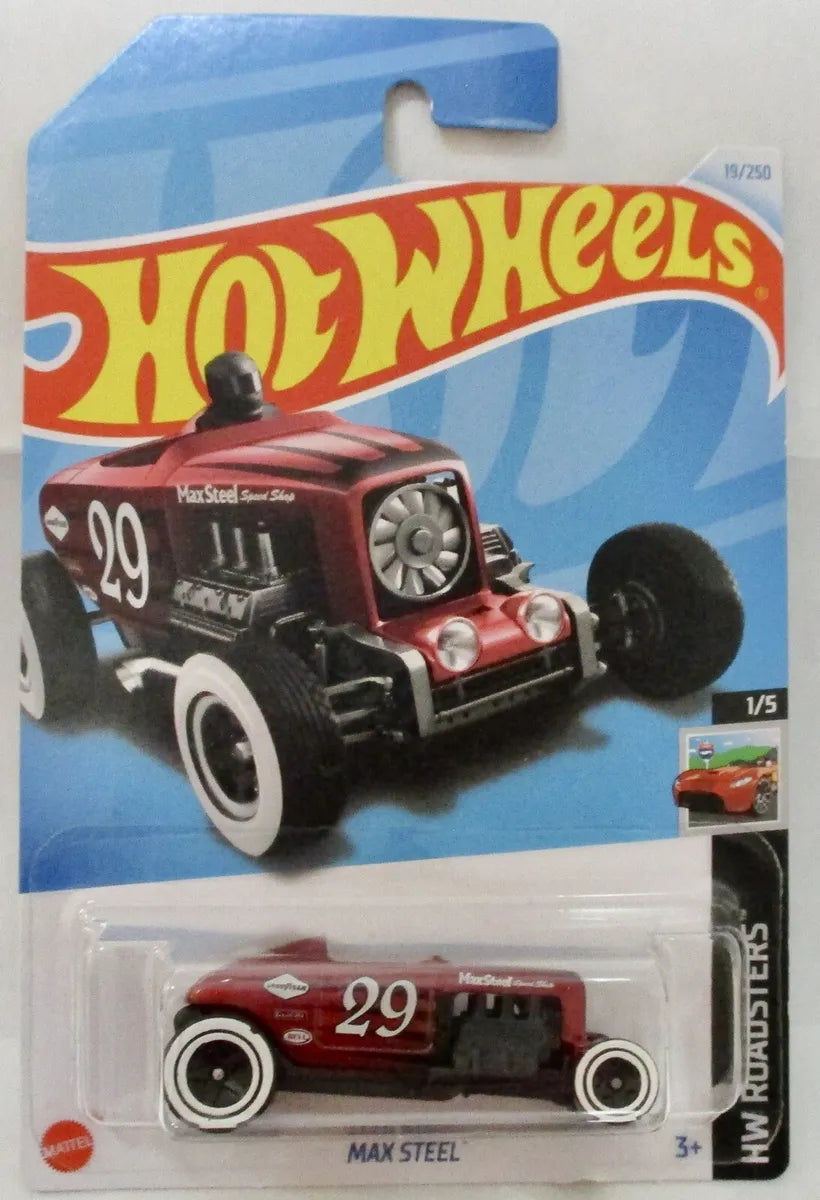 2024 Hot Wheels Max Steel HW Roadsters 1/5 19/250