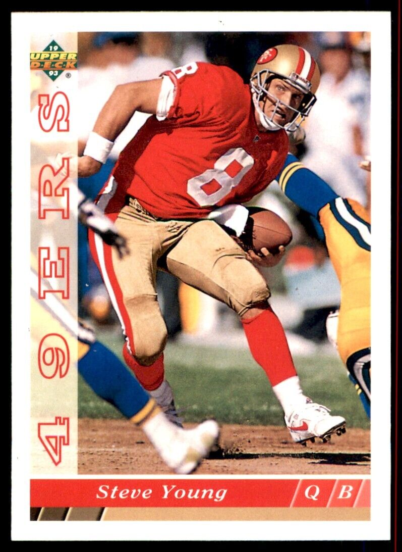 1993 Upper Deck Steve Young #358 San Francisco 49ers