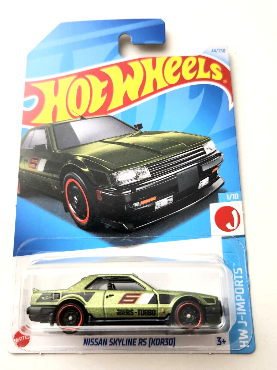 2024 Hot Wheels Nissan Skyline RS (KDR30) Green HW J-Imports 1/10 , 44/250