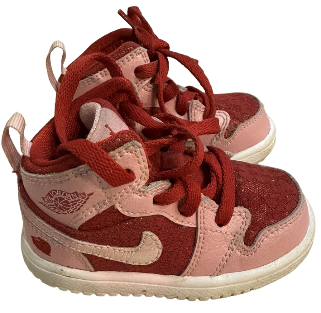 Air Jordan 1 Valentine Day Toddler Size 10c