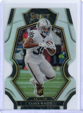 Load image into Gallery viewer, 2022 Panini Select Premier Level Silver Prizm Die-cut Zamir White #153
