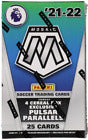 2021-22 Panini Mosaic Soccer Trading Cards Cereal Box
