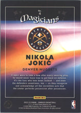 Load image into Gallery viewer, 2022-23 Panini Donruss Basketball Nikola Jokic Magicians Card #4 Denver Nuggets
